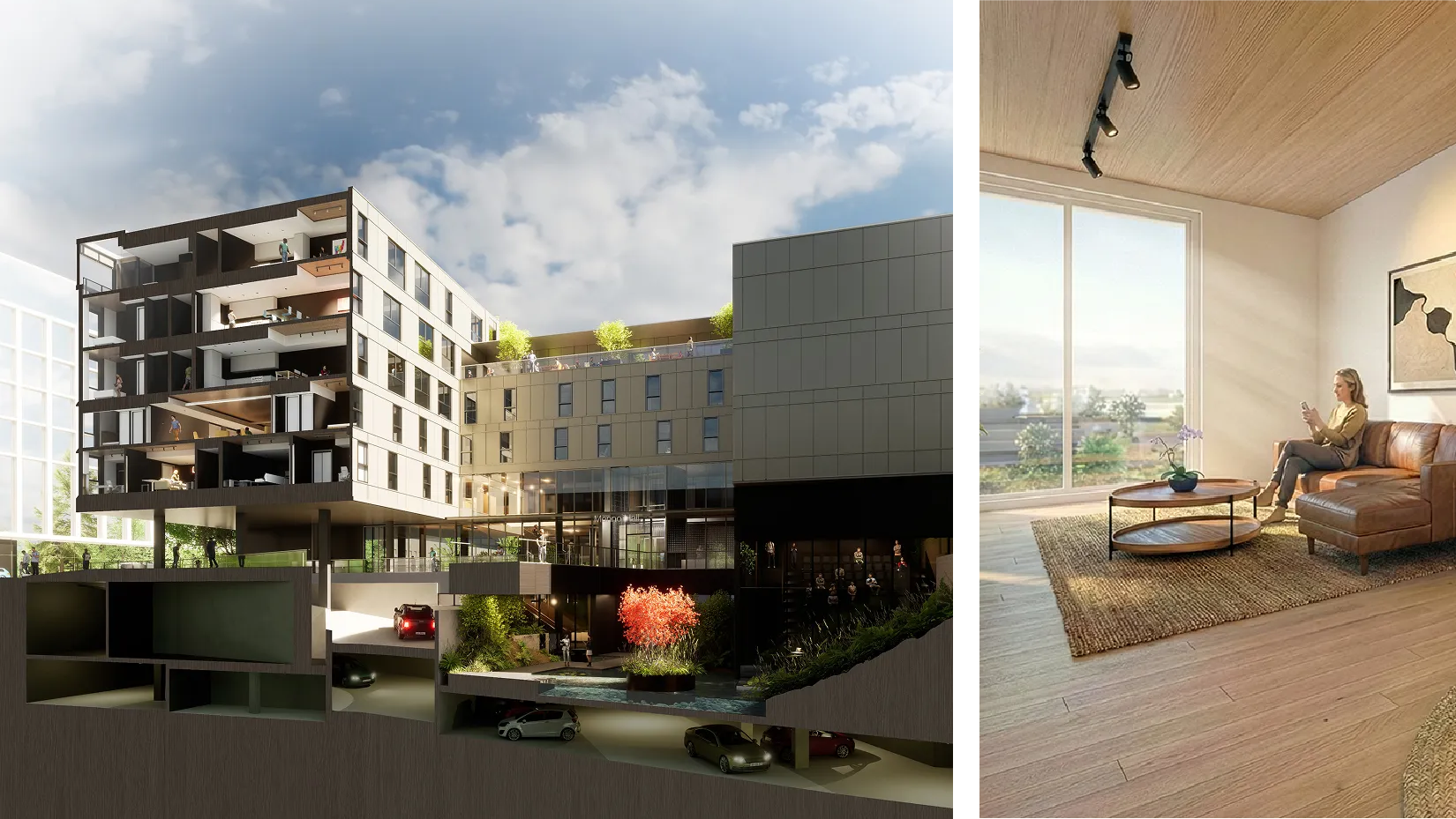 Menno Hall renderings